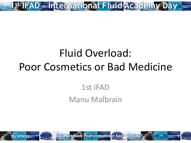 Manu Malbrain - Poor cosmetics 1 - IFAD 2011