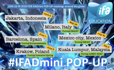 Join us for different #iFADmini pop-up meetings in 2021