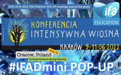 Join us for #iFADmini pop-up meeting in Cracow 2022 (June 10th) (Copy)